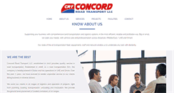Desktop Screenshot of concorddxb.com